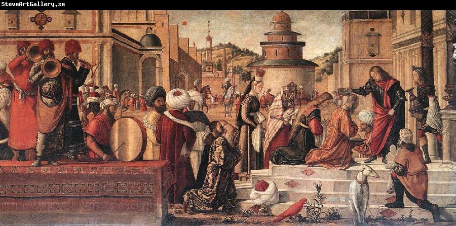 CARPACCIO, Vittore The Baptism of the Selenites dfg